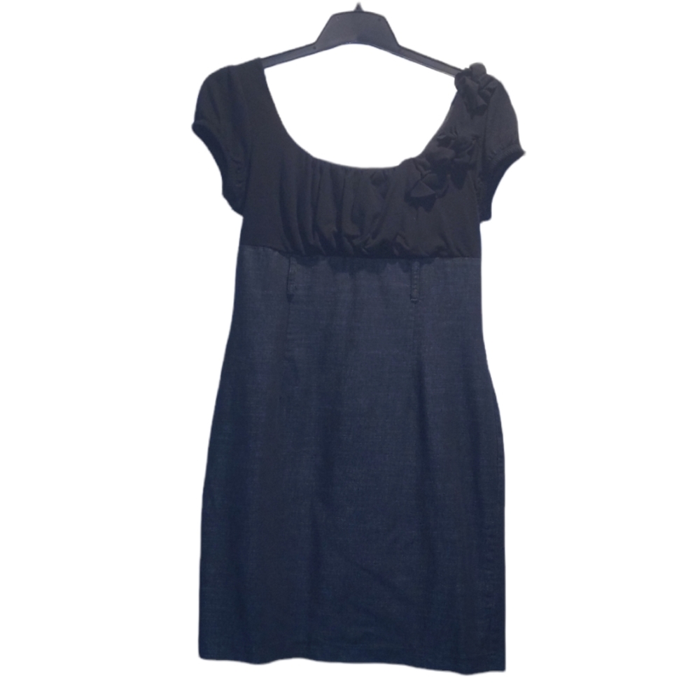 IZ Byer Casual Dress Black and Gray Size 11